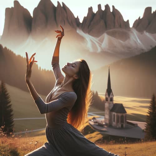 Passion Dance amidst Majestic Mountains