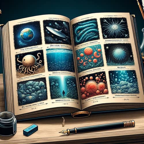 Fascinating Facts Book: Universe, Ocean, Microbial Life & Biodiversity