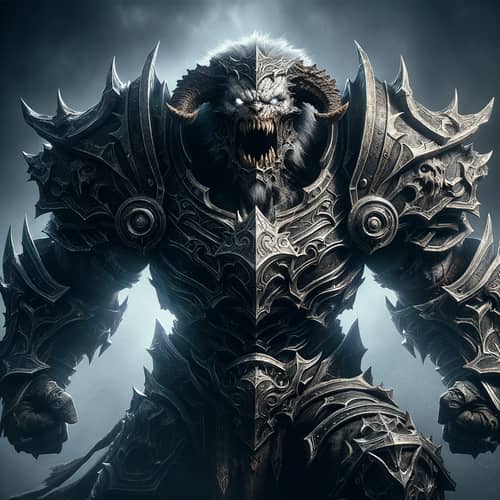 Furious Berserker Warrior in Intricate Armor | 1366x768