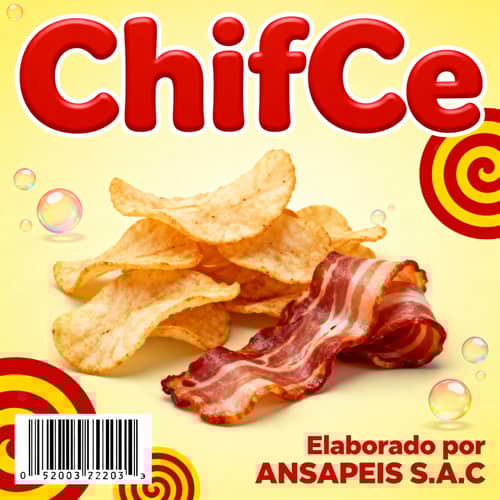 ChifCe: Tasty Chifles with Cecinas Packaging Design ChifCe: Tasty Chifles with Cecinas Packaging Design
