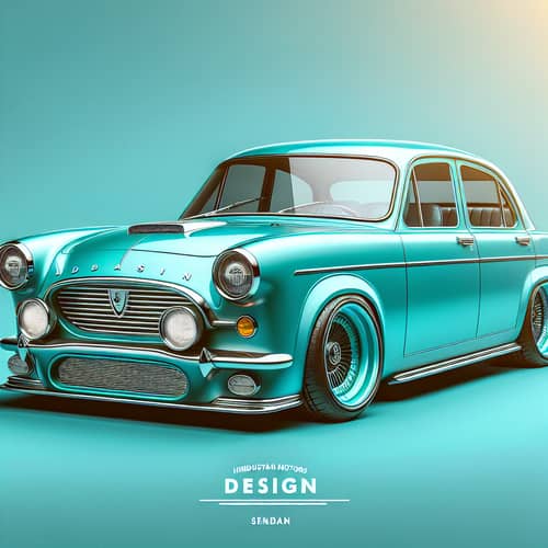 Modern Sports Sedan Inspired by Hindustan Motors Ambassador