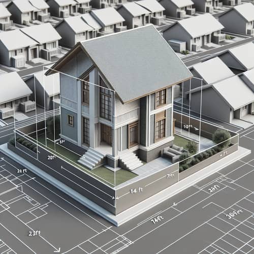 3D House Rendering for Suburban Dwelling | Architecture Design