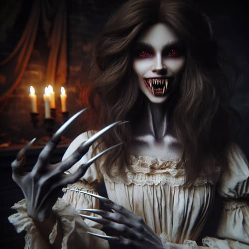 Vampire Transformation: Adda from The Witcher Series