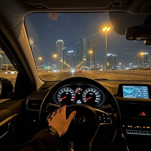 Echoes of Love in Abu Dhabi's Empty Streets Echoes of Love in Abu Dhabi's Empty Streets