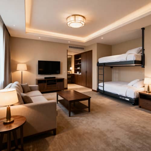 Smart Room Ideas with Wall Bed for Comfort