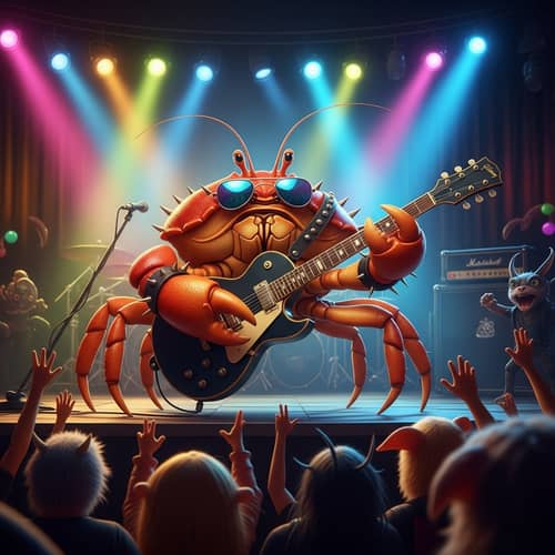 Jaiba Rock Concert: Electric Guitar Performance