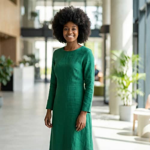 Stunning African Woman Portrait with Afro Hair Stunning African Woman Portrait with Afro Hair
