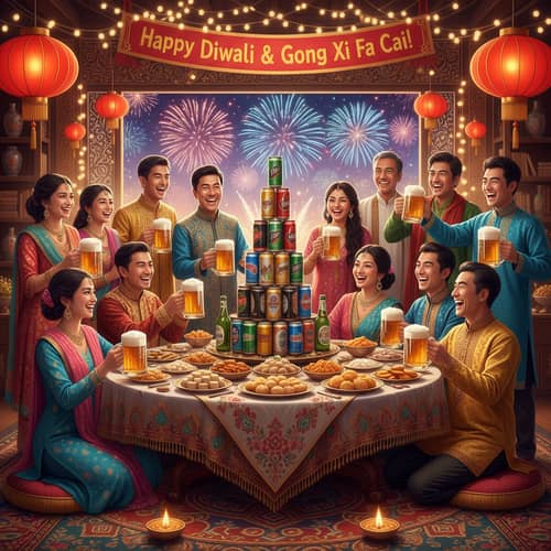 Celebrate Diwali with a Chinese-Indian Twist Celebrate Diwali with a Chinese-Indian Twist