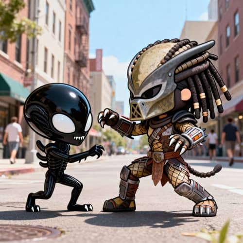 Cutest Serial Killers: Epic Alien vs Predator Showdown Cutest Serial Killers: Epic Alien vs Predator Showdown