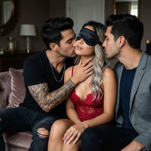 Intimate Art of Twins in Lingerie Scene Intimate Art of Twins in Lingerie Scene