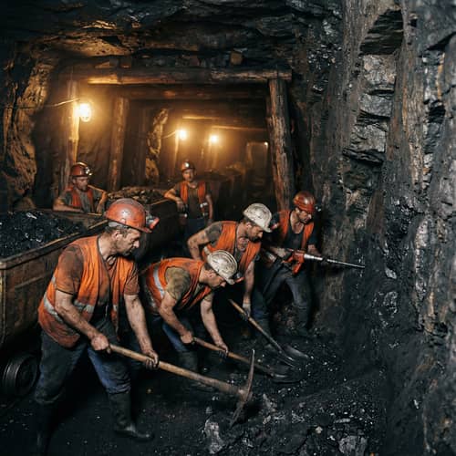 Miners at Work: A Glimpse into Coal Mining Miners at Work: A Glimpse into Coal Mining