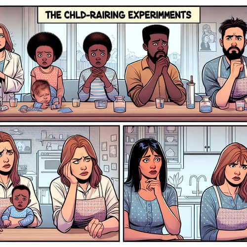 Dilemma of Child-Rearing Experiments in Comics