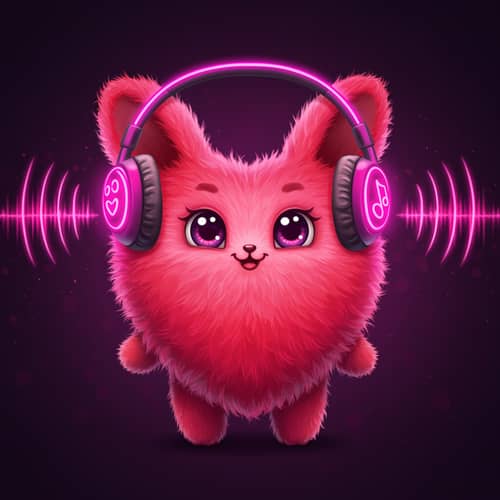Pet Heart with Headphones: A Unique Love