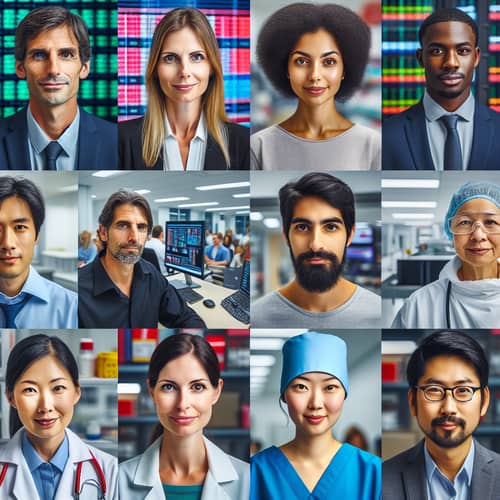 Vibrant Headshots in Professional Settings