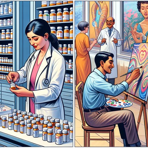 Polypharmacy and Intellectual Disability | Scene Illustration