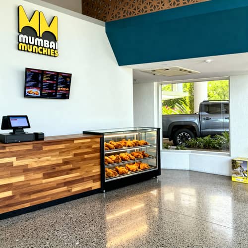 Mumbai Munchies Reception Area Design Mumbai Munchies Reception Area Design
