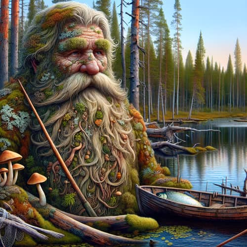 Master of Lake Vodlozero: Guardian of the Taiga Forest