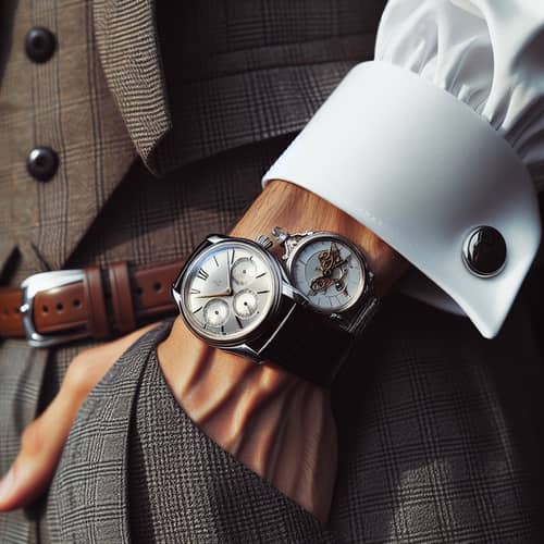 Timeless Luxury Watch with Intricate Detailing | Formal & Casual Fashion Statement