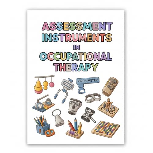 Colorful Occupational Therapy Book Cover Design