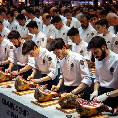 Spanish Ham Carving Championship: Art of Iberico Delight