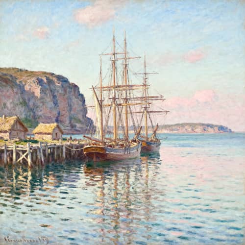 Impressionism Art of Bay of Fundy - 1604