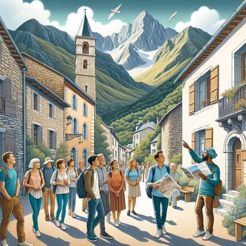 Guided Tour of Vernet Les Bains in the Eastern Pyrenees