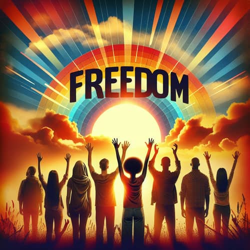 Freedom Album Cover: Spirit of Liberation and Unity