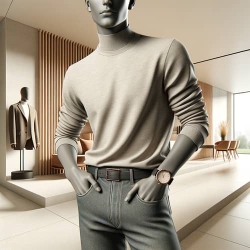 Modern Fashion Trends - Stylish Individual in Contemporary Setting