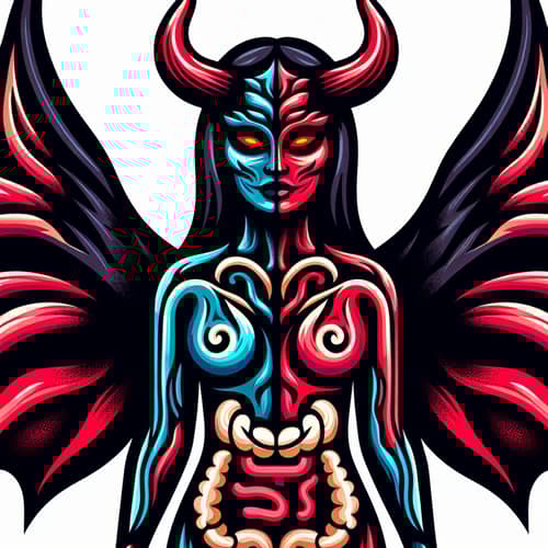 Female Demon Costume: Symbolizing Power and Beauty of Femininity