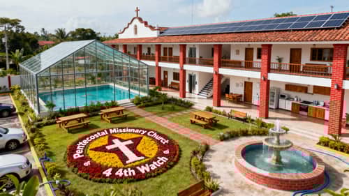 Modern 2-Storey Church Design with Filipino Flair Modern 2-Storey Church Design with Filipino Flair