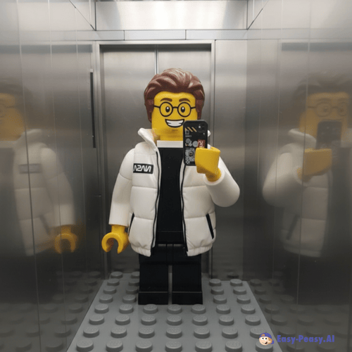 Transform into a Lego Cartoon Character