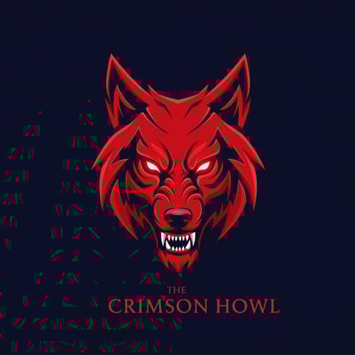 The Crimson Howl Logo Design