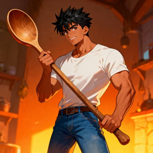 Hispanic-Inspired Mash Burnedead DND Character Hispanic-Inspired Mash Burnedead DND Character