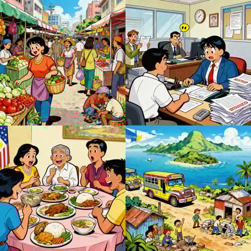 Humorous Comic Strip on Philippine Issues