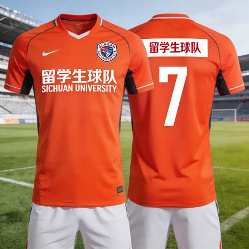 Sichuan University Football Jersey Design Sichuan University Football Jersey Design