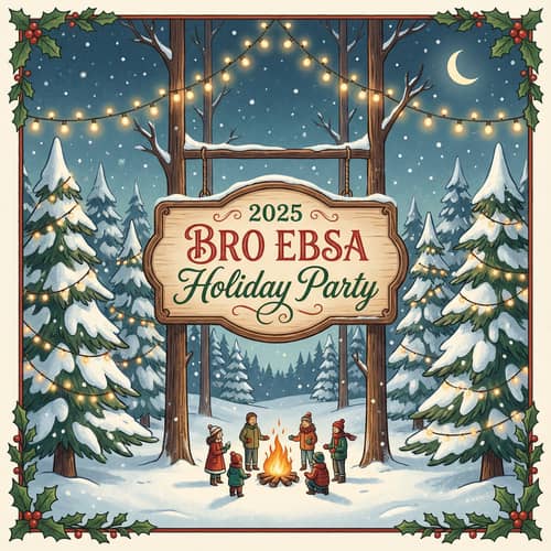 2025 BRO EBSA Holiday Party Card Design 2025 BRO EBSA Holiday Party Card Design