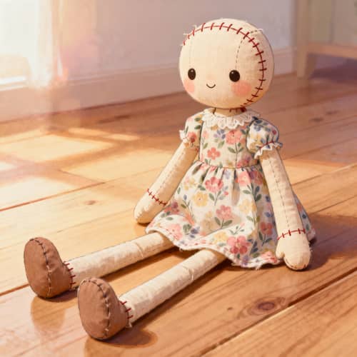 Rag Doll with Longer Legs - Unique Designs Rag Doll with Longer Legs - Unique Designs