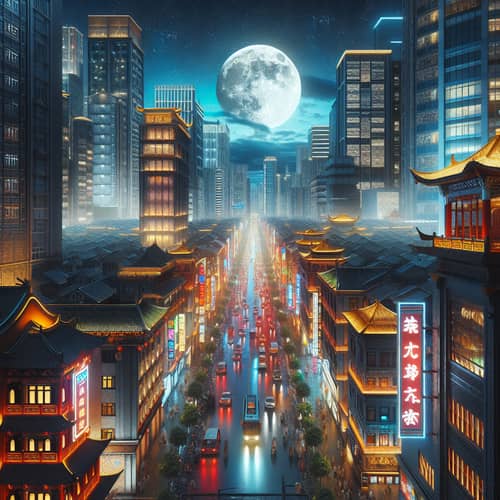 The Same Scene at Night - Stunning Nighttime Views