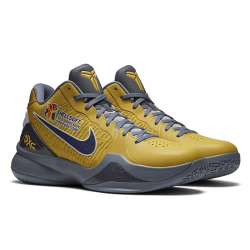 Custom Kobe Basketball Shoes with Shellsoft Logo