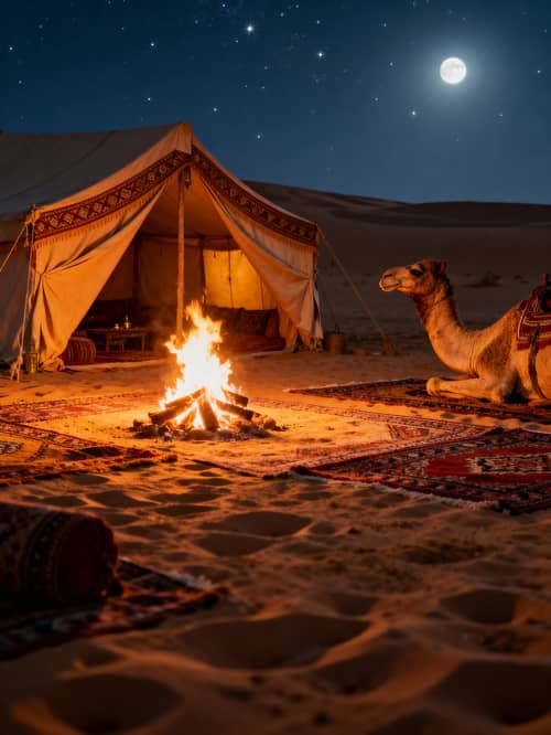 Experience a Bedouin Tent Night in the Desert