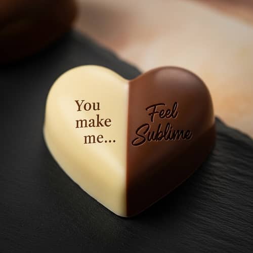 Heart-Shaped Chocolate: A Sublime Delight