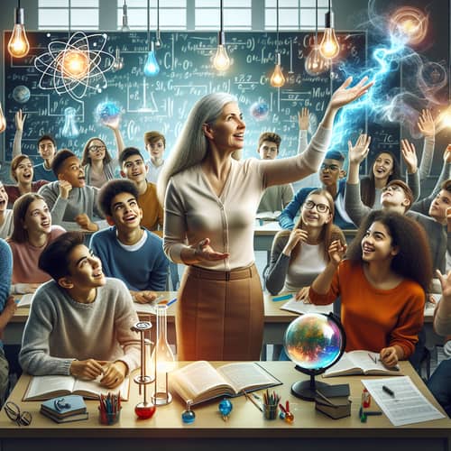 Interactive Classroom for Science Education | Engaging Learning Environment