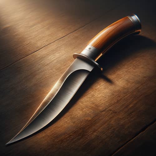 Detailed Traditional Nepalese Khukri Image