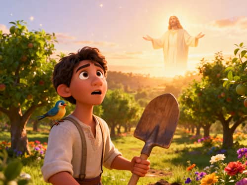 Awakening in a Magical Garden: Tomás' Journey Awakening in a Magical Garden: Tomás' Journey