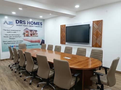 Modern Conference Room Design with Digital Board Modern Conference Room Design with Digital Board