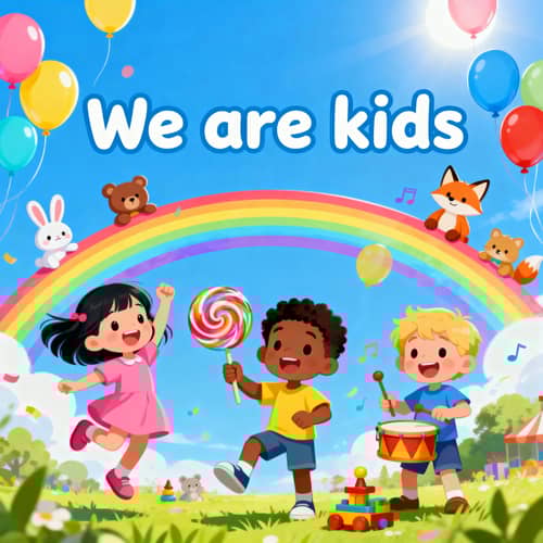 Vibrant YouTube Banner for Kids Channel