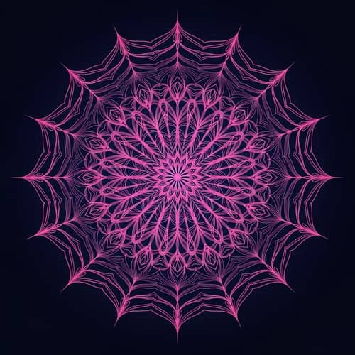 Stunning Pink Mandala Art for Your Space