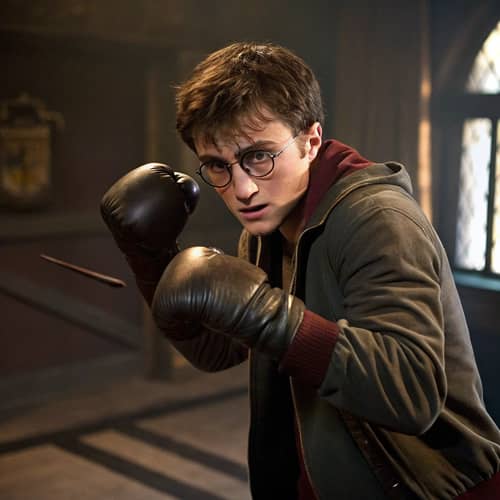 Harry Potter in Boxing Gloves | Magical Sports Fun