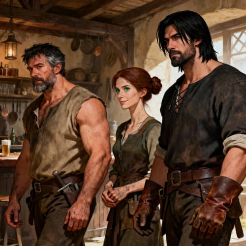 Burrich, Rella & Haran: Character Descriptions Burrich, Rella & Haran: Character Descriptions