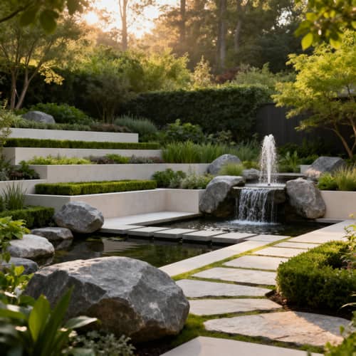Elegant Modern Landscape Design Ideas Elegant Modern Landscape Design Ideas